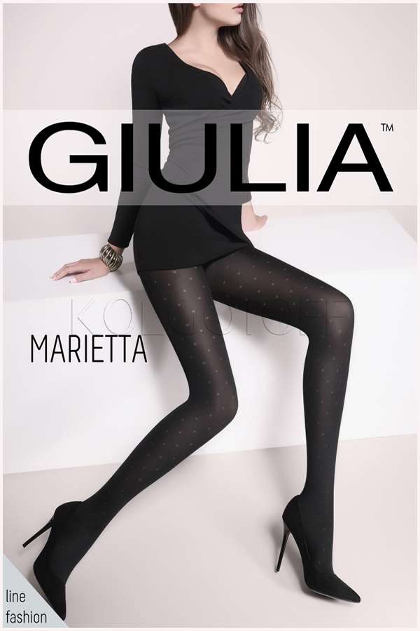 Колготки жіночі з візерунком GIULIA Marietta 60 model 1